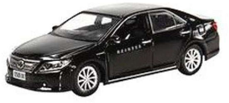 Tiny Toys 1:64 Scale Toyota Camry Taiwan Highway Police Bureau Covert Car Black