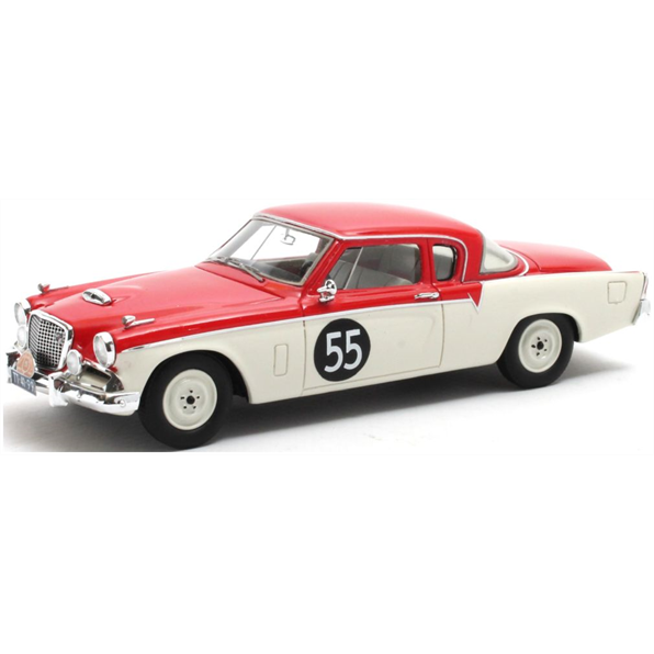 Matrix 1:43 Scale Studebaker Power Hawk Tulip Rally #55 1956