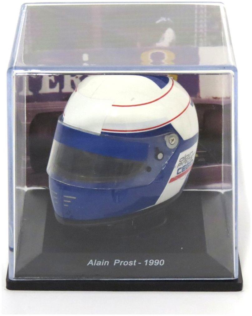 Atlas Editions 1:5th Scale Alain Prost - 1990 Ferrari F1 Helmet Collection