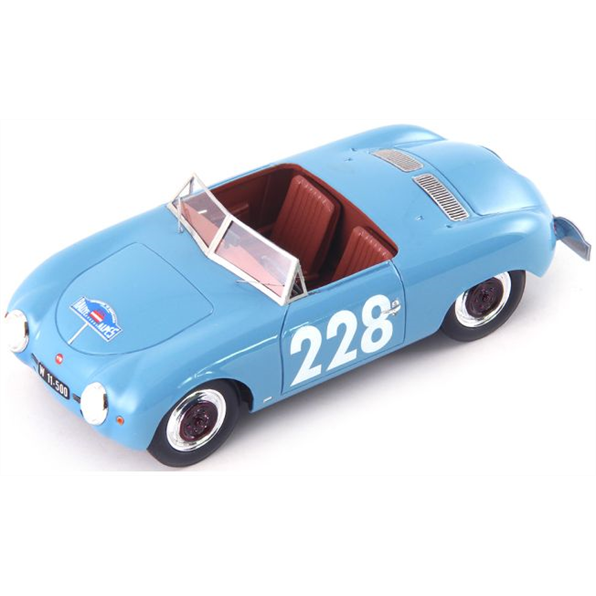 Autocult 1:43 Scale Denzel WD 1300 Super 'Rallye des Alpes 1954' Blue
