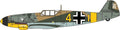 Oxford Diecast 1:72 Scale Messerschmitt Bf 109F-4/Trop104-Eberhard Von Boremski 'No Swastika'