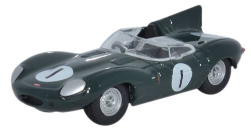 Oxford Diecast 1:76 Scale Jaguar D Type 1956 Le Mans