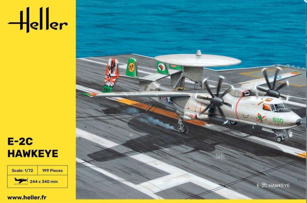 HELLER 82300 1/72 Scale E-2C Hawkeye US Navy AWACS