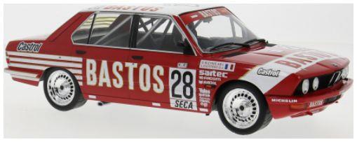IXO 1:18 Scale BMW 528i (E28) 24h Spa 1982 #28 L.Guitteny G.Bleynie