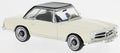 IXO 1:43rd Scale Mercedes 230 SL (W113) Hard Top Beige Black 1964
