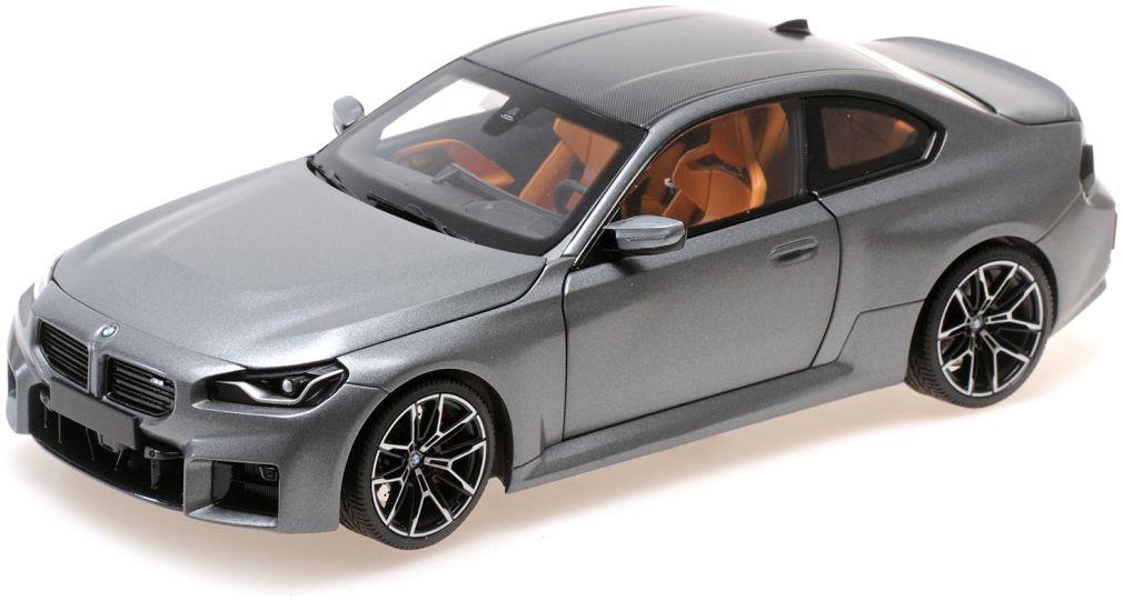Minichamps 1:18 Scale Bmw M2 - 2023 - Matt Grey