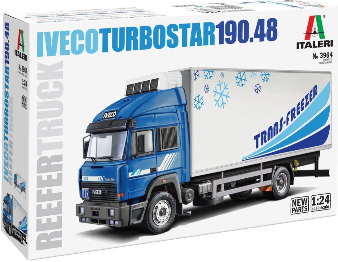Italeri 3964 1/24 Scale Iveco Turbostar 190.48 Reefer Truck