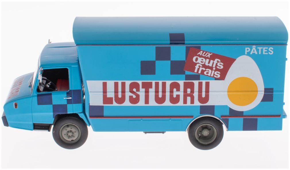Atlas Editions 1:43 Scale Berliet Stradair 20 Fourgon LUSTUCRU 1968 Berliet Trucks Collection