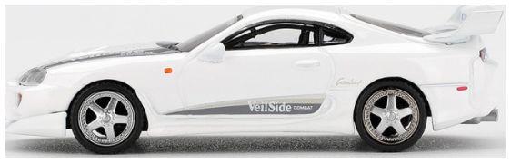 MiniGT  1:64th Scale Toyota Supra Veilside Combat V-I White (LHD) Blister Packaging