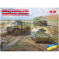 ICM 1:100th Scale Military Vehicles of the Armed Forces of Ukraine (Set of 3)