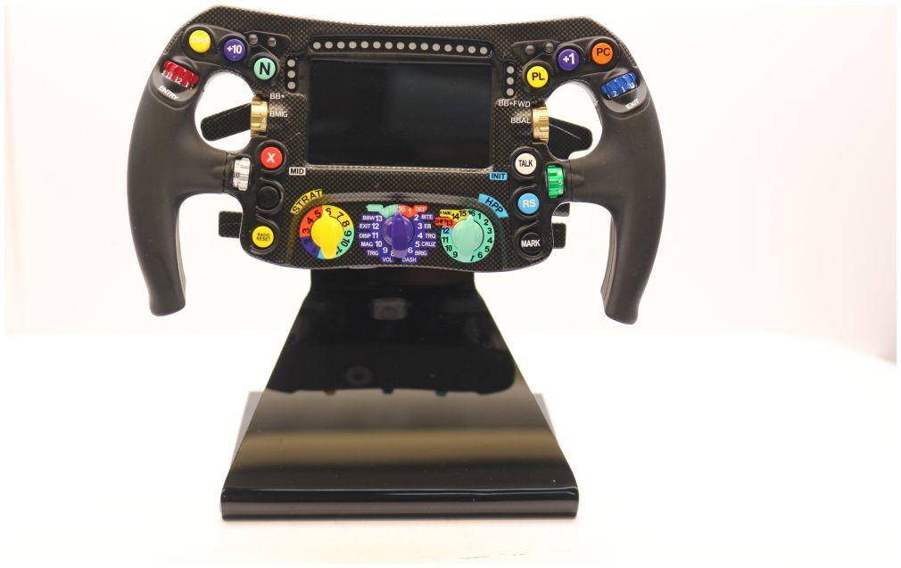 Minichamps 1:2 Scale Steering Wheel Mercedes W11 Eq Perf 2020, L. Hamilton, World Champion