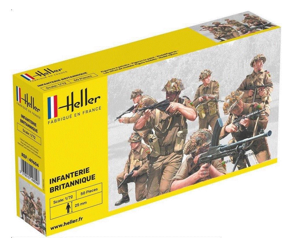 Heller 49604 1/72 Scale WW2 British Infantry