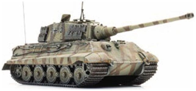 Artitec 1:87 Scale Tiger II Zim Zweifarbige Tarnung s.Pz.Abt.506 (WM) Ready