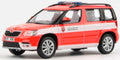 Abrex 1:43 Scale Skoda Yeti FL 2013 HZS Moravskoslezskeho Kraje