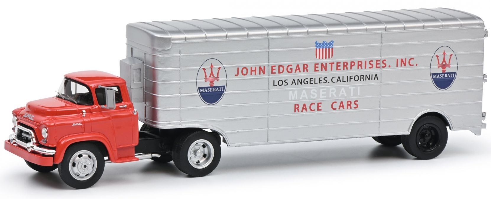 Schuco 1:43 Scale John Edgar Racing Transporter Maserati R43 Maserati PRO.R43
