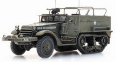 Artitec 1:87 Scale M4A1 Halftrack 81mm Mortar (US) ready 1:87