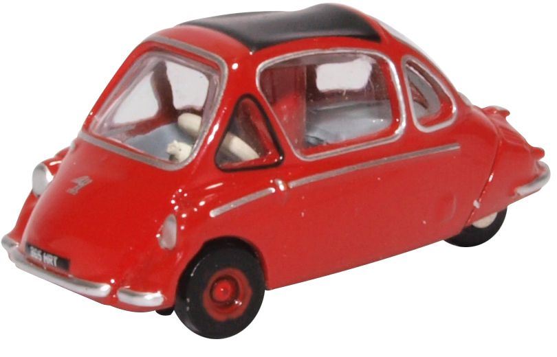 Oxford Diecast 1:76 Scale Heinkel Kabine Spartan Red