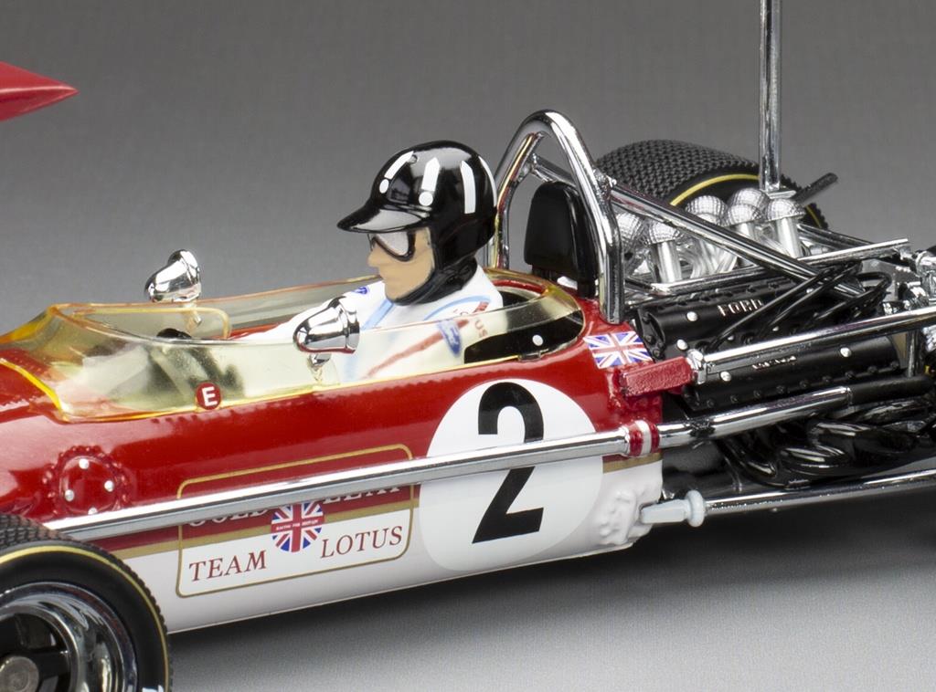 Quartzo  1:18th Scale Lotus 49B #2 Jochen Rindt 1969 South African GP F1 (Limited Edition 999pcs)