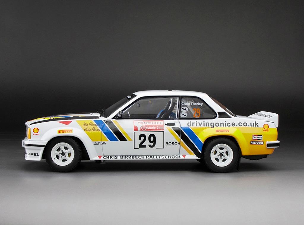 Sunstar 1:18 Scale Opel Ascona 400 #29 S.Blomqvist/T.Craig Trackrod Historic Cup 2016 (999pcs)