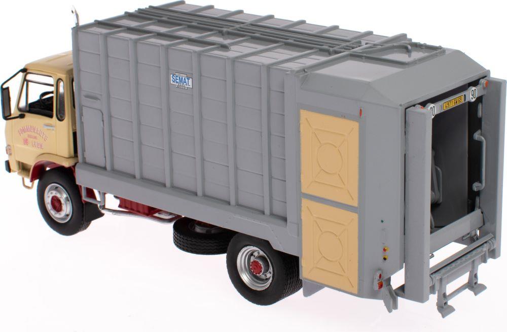 Atlas Editions 1:43 Scale Berliet GC190BN -SEMAT- Lyon Refuse Truck Benne a ordures -Berliet Trucks Collection