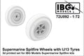 IBG Models 72U092 1/72 Scale Supermarine Spitfire Wheels with IJ13 Tyres  3d Printed Set