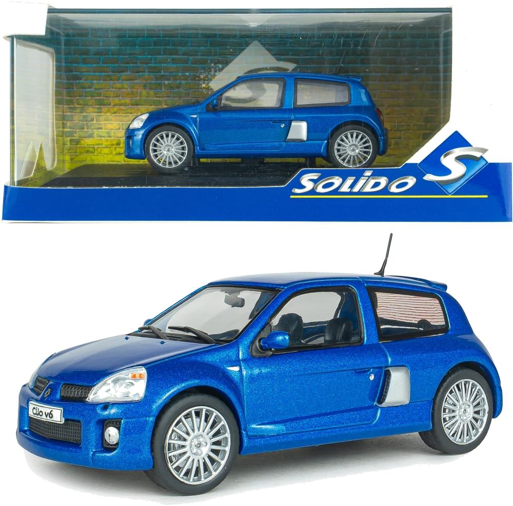 Solido  1:43rd Scale Renault Clio V6 PH.2 Bleau Iliade 2003