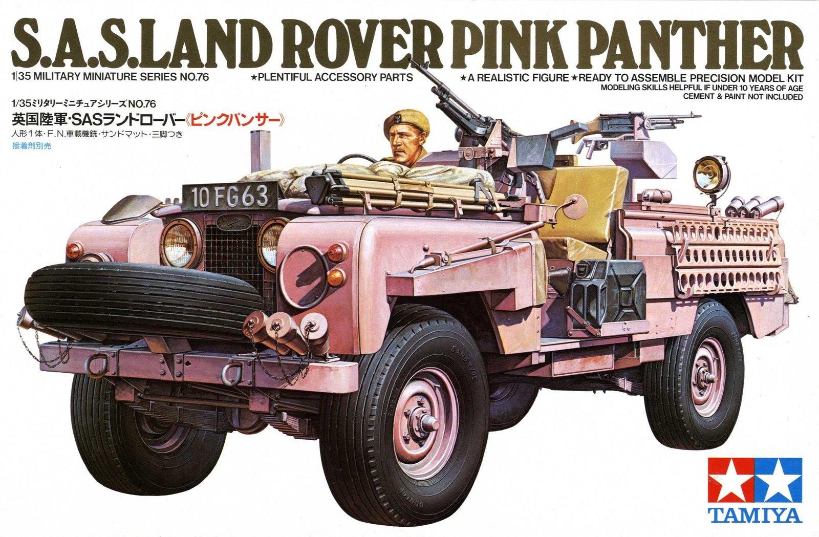 Tamiya 1/35 Scale British SAS Land Rover TC 35076