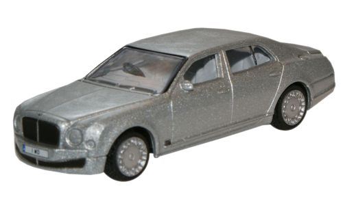 Oxford Diecast 1:76 Scale Bentley Mulsanne - Moonbeam