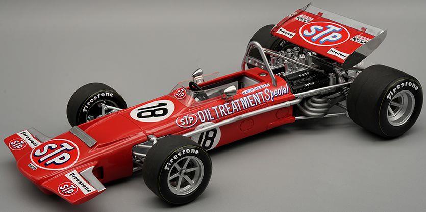 Tecnomodels 1:18 Scale March 701 Cosworth V8 F1 3rd Spanish GP 1970 #18 Mario Andretti