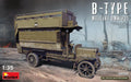 Miniart 1:35 Scale B-Type Military Omnibus