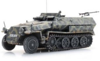 Artitec 1:87 Scale Sd.Kfz. 251/9 Ausf. C 'Stummel' Camo Grey WM ready 1:87