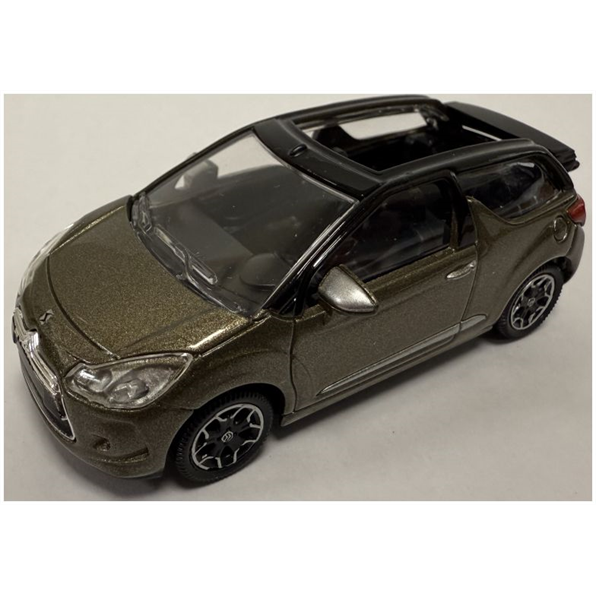 Norev 1:64 Scale Citroen DS 3 Cabrio 2012 Bronze