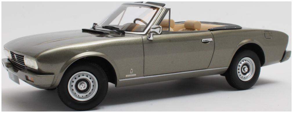 Cult 1:18 Scale Peugeot 504 Cabriolet 1983 Green Metallc