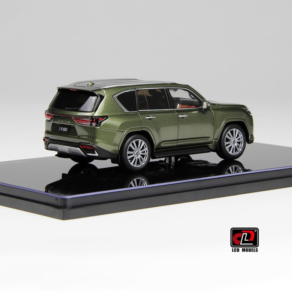 LCD Model 1:43 Scale Lexus LX600 Nori Green