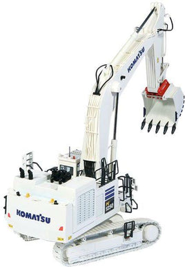 NZG 1:50 Scale Komatsu PC1250-11 Excavator w/Lehnhoff Quickcoupler White