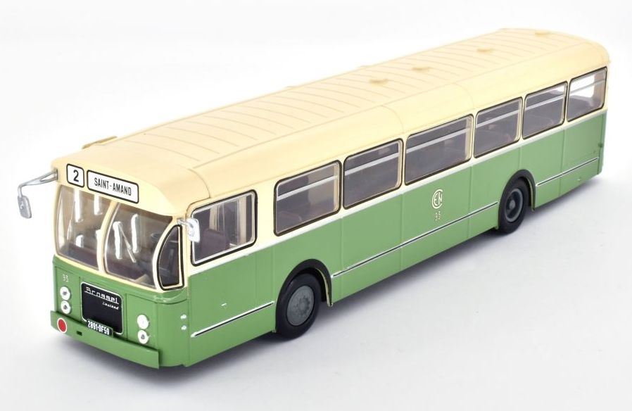 Atlas Editions 1:43 Scale Brossel BL55 Valenciennes 84 France 1966
