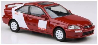 Paragon  1:64th Scale Honda Civic Si Coupe EM1 Kanjo Livery 1999 (LHD)