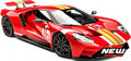 Burago 1:32 Scale Ford GT Heritage Edition #16 2022 Red/ White/Gold