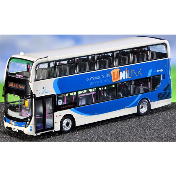 Northcord 1:76 Scale ADL Enviro400 - McGill's Midland Bluebird Unilink (8937 - SN65 CVL)
