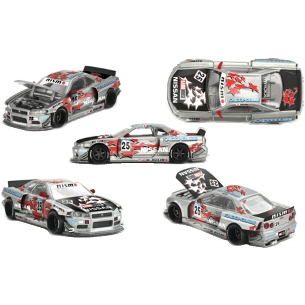 MiniGT  1:64th Scale Nissan Skyline GT-R (R34) Kaido Star Racing V1
