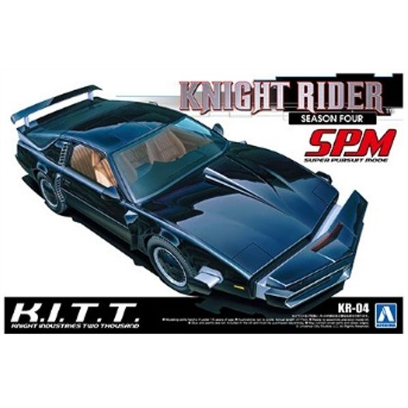 Aoshima 1:24 Scale Knight Rider Knight 2000 K.I.T.T. SPM