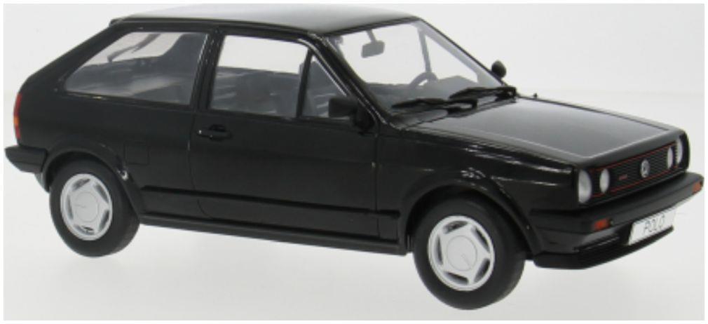 Model Car Group 1:18th Scale VW Polo II Coupe GT Black 1985