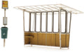 Artitec H0 Scale Bus shelter 'Eastern Netherlands' 1:87 Ready-Made, Painted