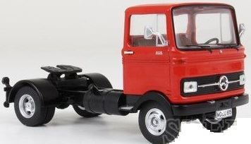 Premium Classixxs 1:43 Scale Mercedes LPS 608 Cab Unit 1975 - Red