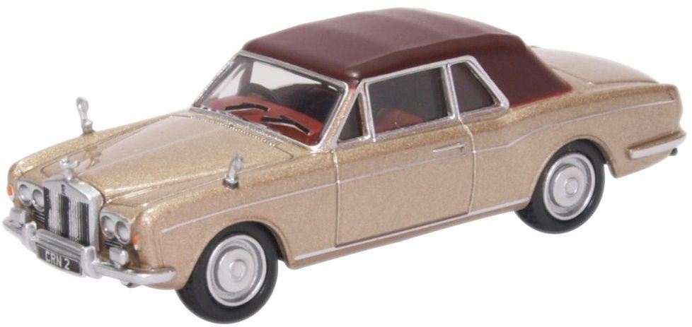 Oxford Diecast 1:76 Scale Rolls Royce Corniche Persian Sand