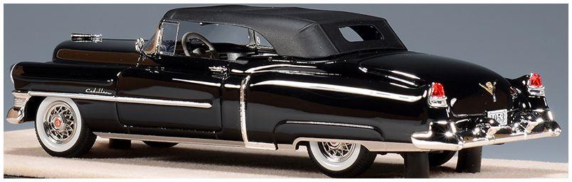 GLM 1:43 Scale Cadillac Eldorado Cabrio Closed Roof Black 1953