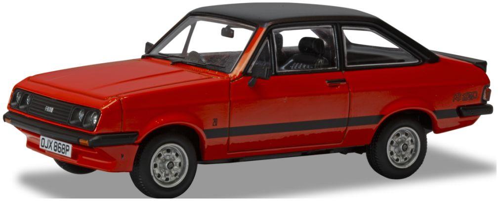 Corgi 1:43rd Scale Ford Escort Mk2 RS2000 Carnival Red