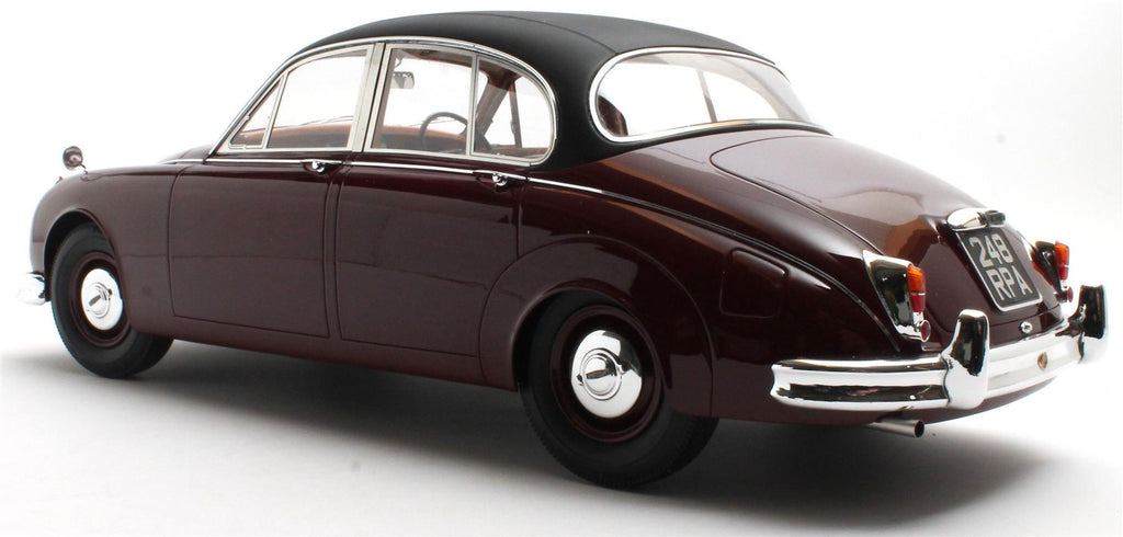 12 Art 1:12 Scale Jaguar MkII / MK2 Maroon With Black Roof Famous Detective - UK Exclusive - 120pcs