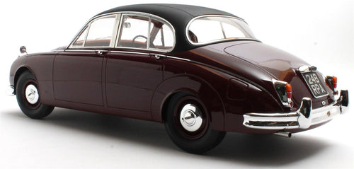 12 Art 1:12 Scale Jaguar MkII / MK2 Maroon With Black Roof Famous Detective - UK Exclusive - 120pcs