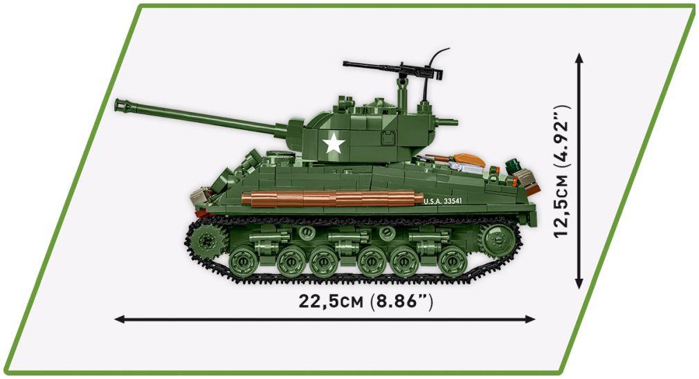 COBI N/A Scale Sherman M4A2E8(76) WWII (880 pcs)